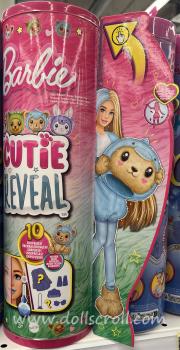 Mattel - Barbie - Cutie Reveal - Barbie - Wave 6: Costume - Teddy Bear in Dolphin Costume - Doll